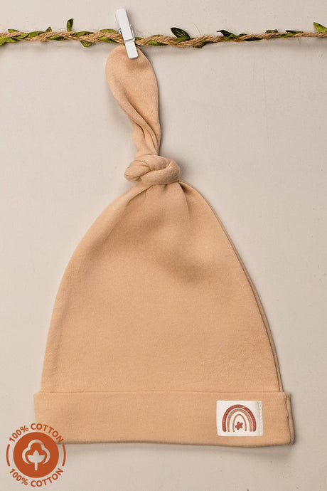 Ensemble de bonnets en coton biologique pour nouveau-nés - 3 pièces