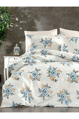 Dora Double Floral Duvet Cover Set - 4-Piece, Cotton Blend