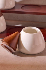 Porcelain 7-Piece Spice Jar Set - Decorative Kitchen Organizer