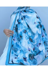 Floral Cotton Shawl - Soft, Breathable & Elegant