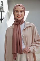 Jersey Shawl - Vintagerose, Soft & Non-Slip ()
