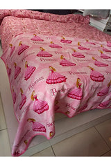 Princess Pattern Single 100% Cotton Pike Bedding Set