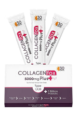 Supplément en poudre de collagène 5000mg - 30 sachets pour une peau radieuse