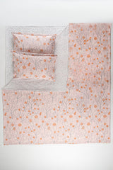 Daisy 100% Cotton Single Size Duvet Cover Set - OEKO-TEX Certified