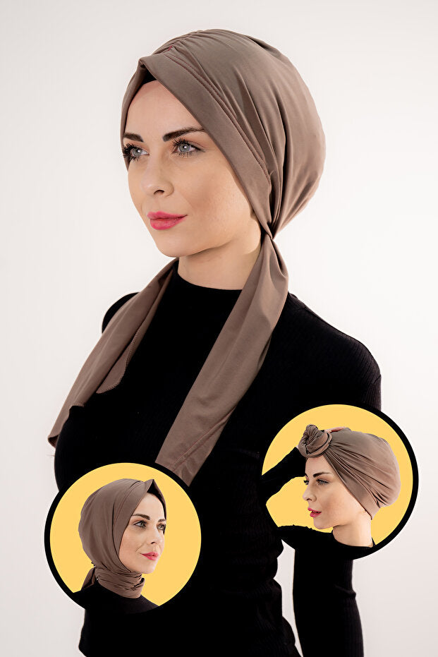Dubai Model Practical Shawl - 3-Way Styling