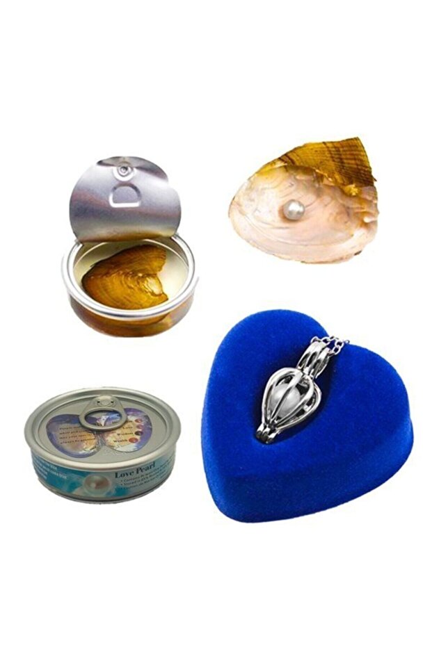 Real Pearl Necklace Gift Set - Oyster with Cultured Pearl
