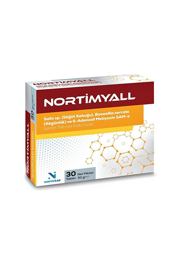 Nortis Ilac Nortimyall Herbal Supplement - 30 Tablets