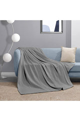 100% Organic Cotton Single Pike - Checkered Design 160x230 cm