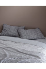 Hugo Double Printed Cotton Blend Duvet Cover Set