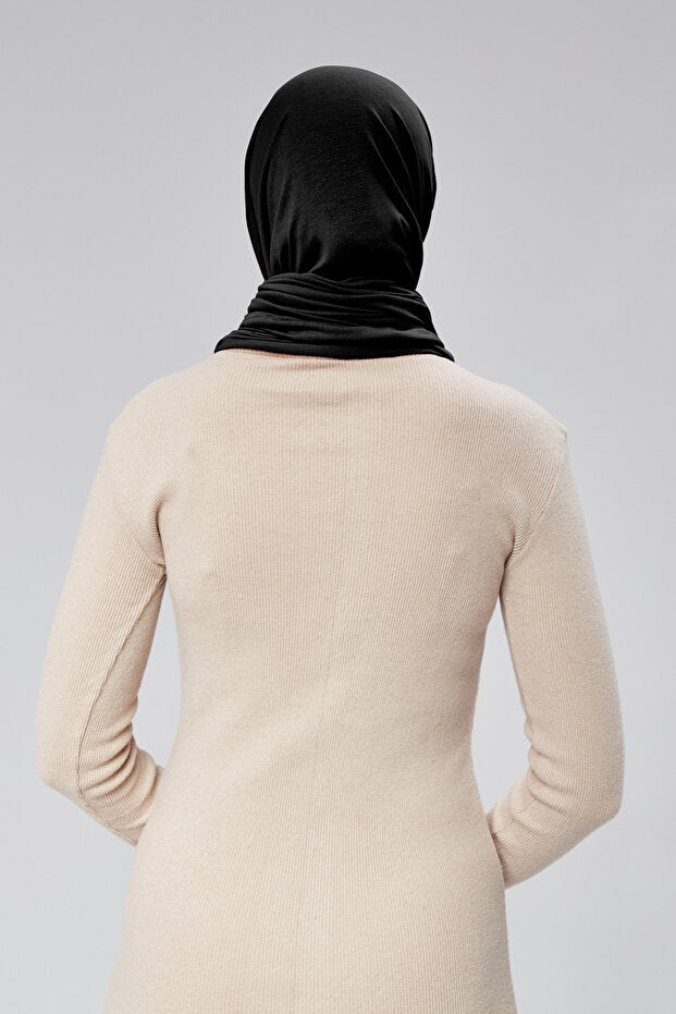 Châle Hijab en Jersey de Luxe - Antidérapant, Doux
