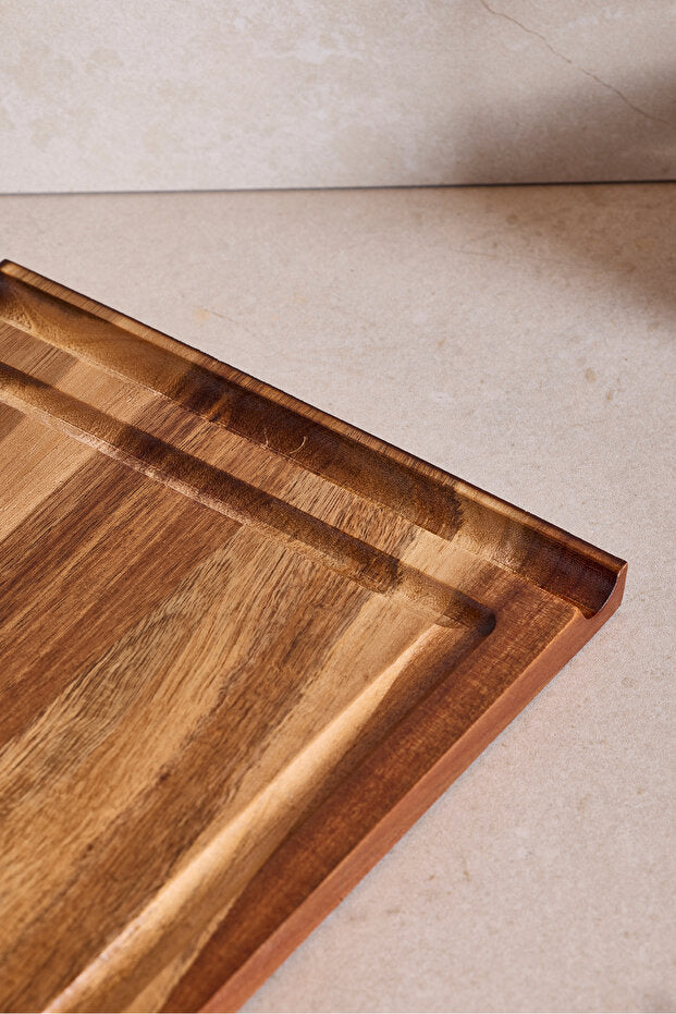 Acacia Serving Board - 39x19 cm Versatile Kitchen Tray