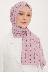 Powder Pink Shawl - Cut Line Detail & Breathable Fabric
