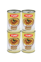Creamy Hummus with Tahini - 400g x 4 Cans Multipack