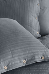 100% Cotton Double Duvet Cover Set - 200x220cm, Buttoned