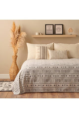 Anchal Cotton Single Printed Pique Bedspread - 150x220 Cm