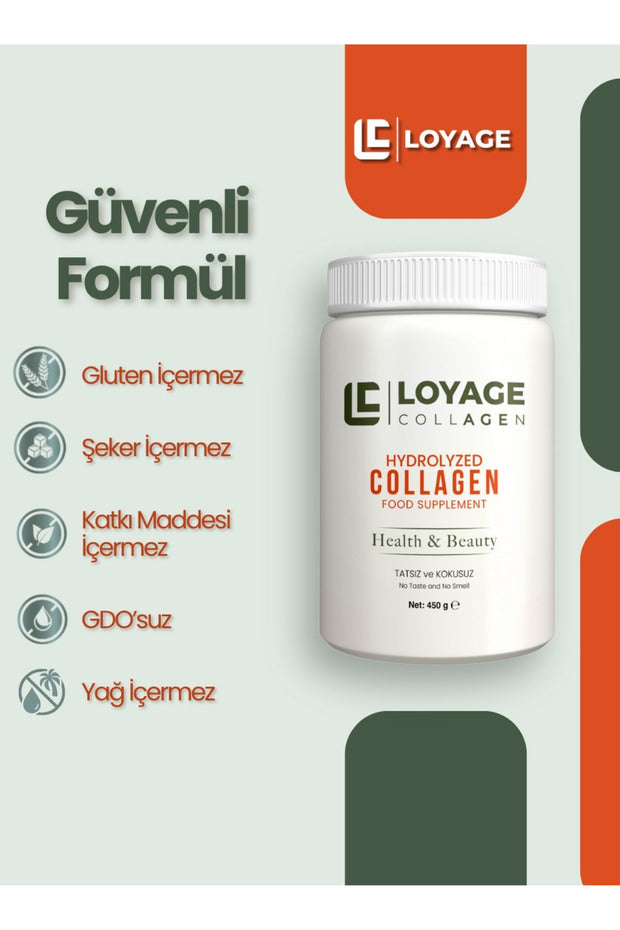 Vysoce bioaktivní dvojitě hydrolyzovaný kolagenový prášek - 450g