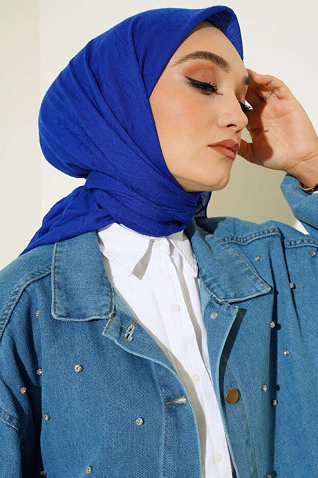 Bamboo Crinkle Scarf - Lightweight & Breathable