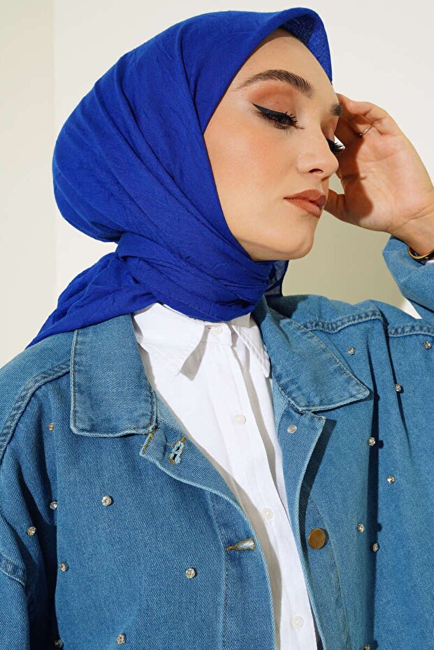 Bamboo Crinkle Scarf - Lightweight & Breathable