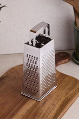20 cm 4-Sided Stainless Steel Box Grater for Cheese & Vegetables