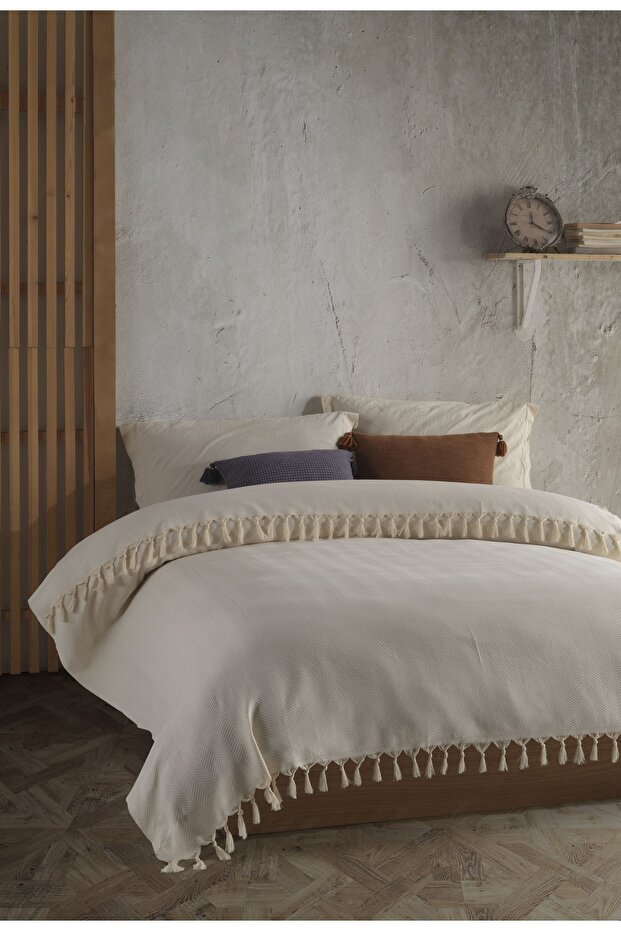 Sidney Double Cotton Pike - 200x230 Cm, Durable & Breathable