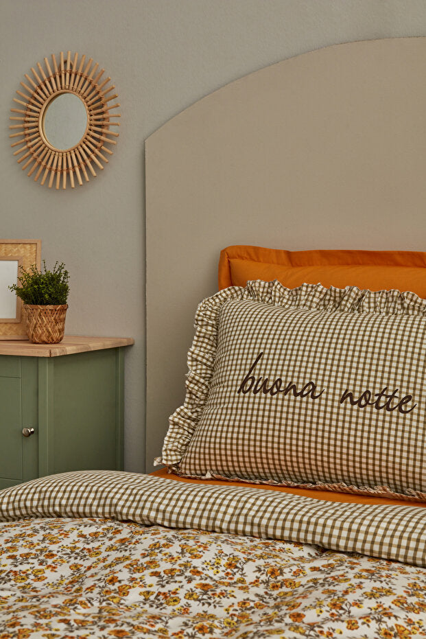 Single 100% Cotton Duvet Cover Set - Buona Notte