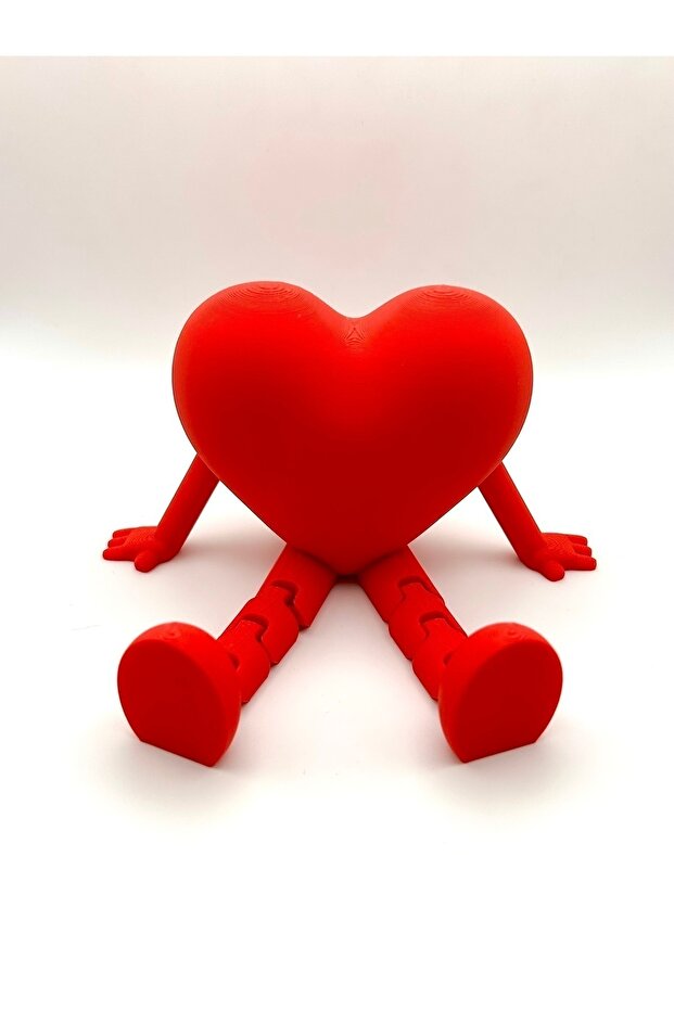 Heart Figurine with Feet - 5 CM Desktop Gift for Special Occasions