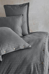100% Cotton Double Duvet Cover Set - 200x220cm, Buttoned