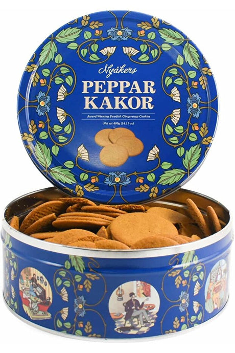 Swedish Gingersnap Cookies - 400g Tin