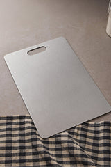 Stainless Steel Antibacterial Kitchen Cutting Board - 24x34cm