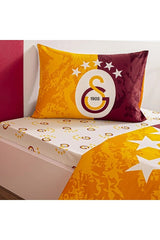 Licensed Galatasaray 5th Star Single 100% Cotton Duvet Cover Set