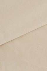 Pure 100% Cotton Double Duvet Cover Set - Ecru 200x220cm