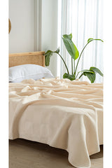 Waffle Pique Bedspread - 100% Cotton, Lightweight