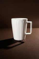 Pure Daisy Pure White Porcelain Mug Set - 230ml, 4 Pieces