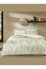 Laurel Green Double Duvet Cover Set - 200x220 cm