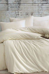 Cotton Sateen Double Duvet Cover Set - 200x220cm, 4-Piece
