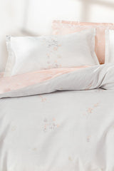 Ember Double Ranforce Duvet Cover Set - Powder Pink Floral