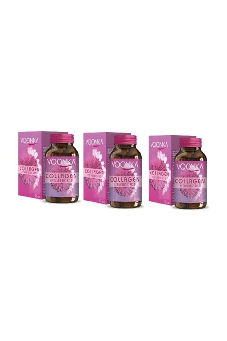 Collagen Beauty Hyaluronic Acid Tablets - 32 Tablets x 3 Pack