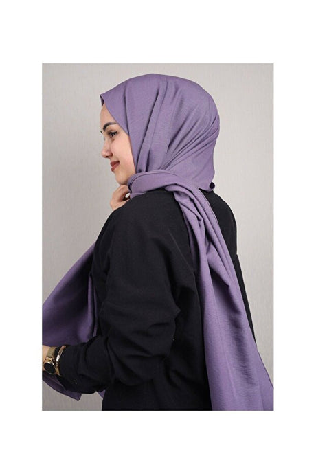 Women's Cotton Jazz Shawl - Purple