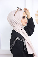 Women's Cotton Jazz Shawl - Simple & Elegant