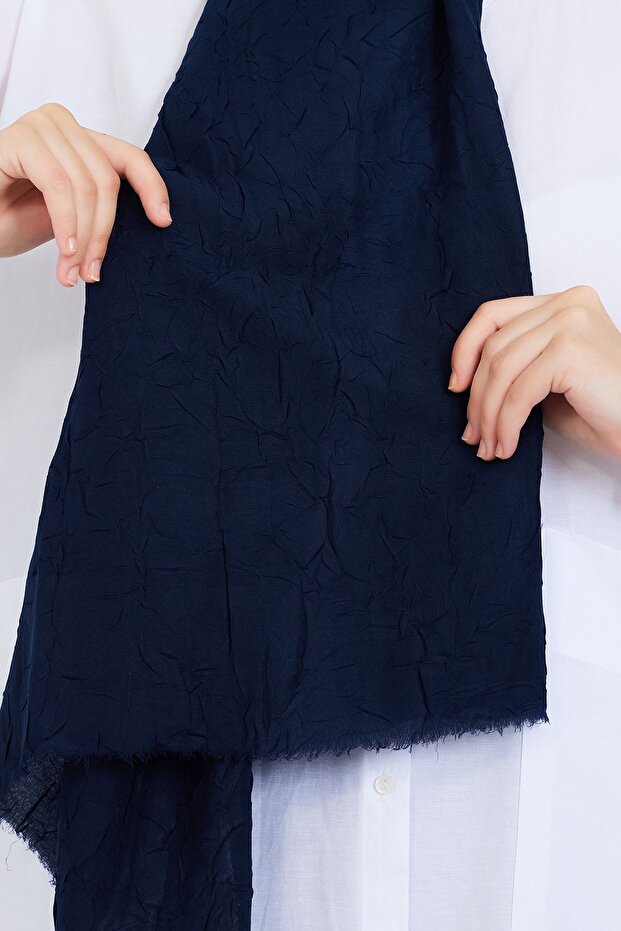 Premium Bamboo Crinkle Shawl - Lightweight & Breathable