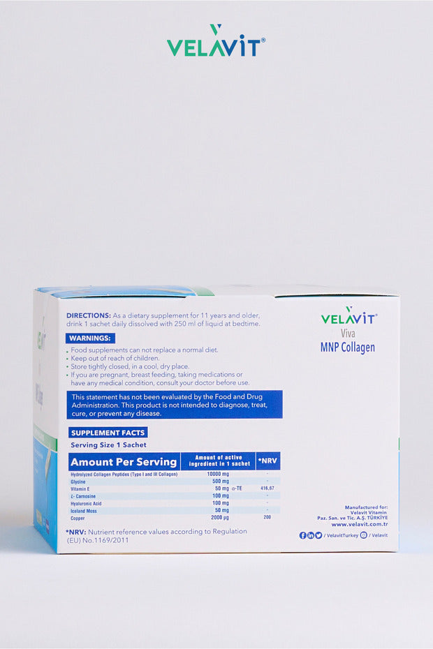 Viva MNP Kolagen 10000mg - 30 sáčků pro podporu menopauzy