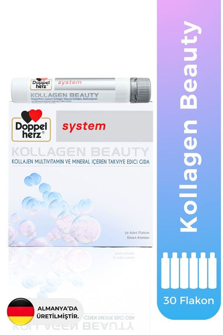 Kollagen Beauty Liquid Supplement - 30 x 25ml Flacons