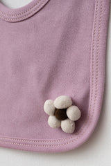 Newborn 100% Cotton 5-Piece Hospital Exit Set with Embossed Flowers
