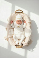 Angel Winged 5-Piece Newborn Baby Hospital Exit Set - 0-3 Months