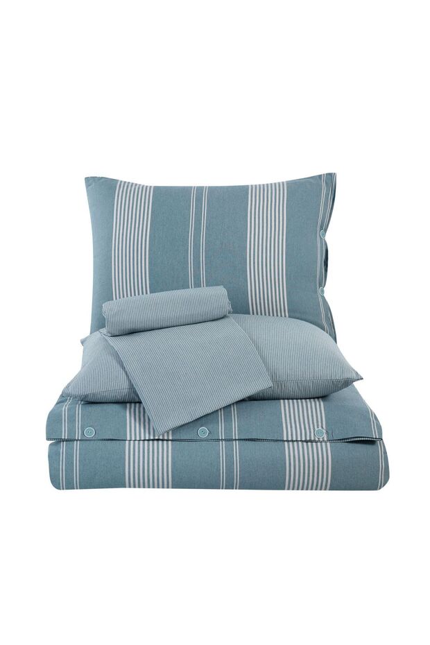 Natural Calors Double Duvet Cover Set - 6 Pieces