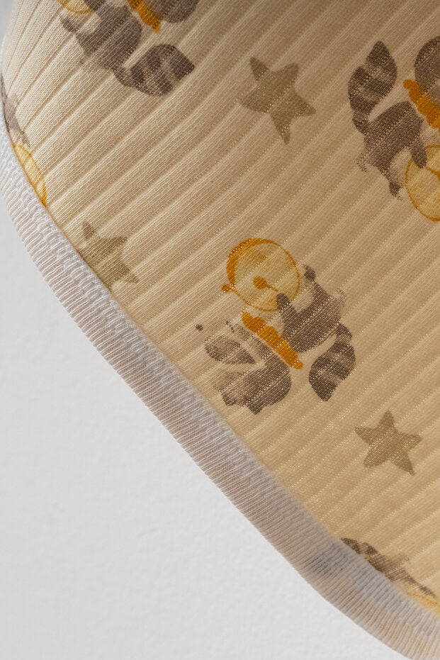 Little Raccoon Baby Cotton Blanket - 80x90 cm