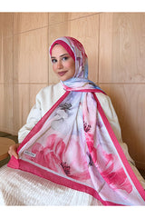 Patterned Bamboo Shawl - Soft & Trendy