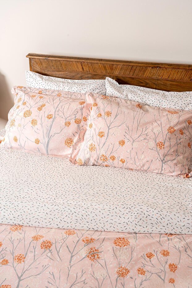 Daisy 100% Cotton Single Size Duvet Cover Set - OEKO-TEX Certified