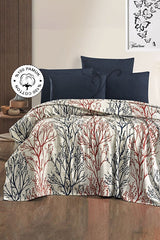 100% Cotton Double Printed Bedspread Pike - Layla