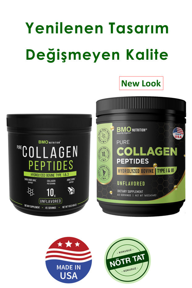 Čistý kolagenový peptidový prášek - bez chuti hovězí 454g